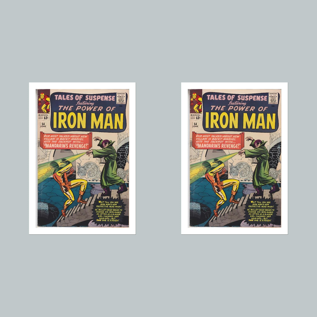 2455 Tales Of Suspense 8x10 Glossy Photo Comic Book CoverFast-Secure Shipping