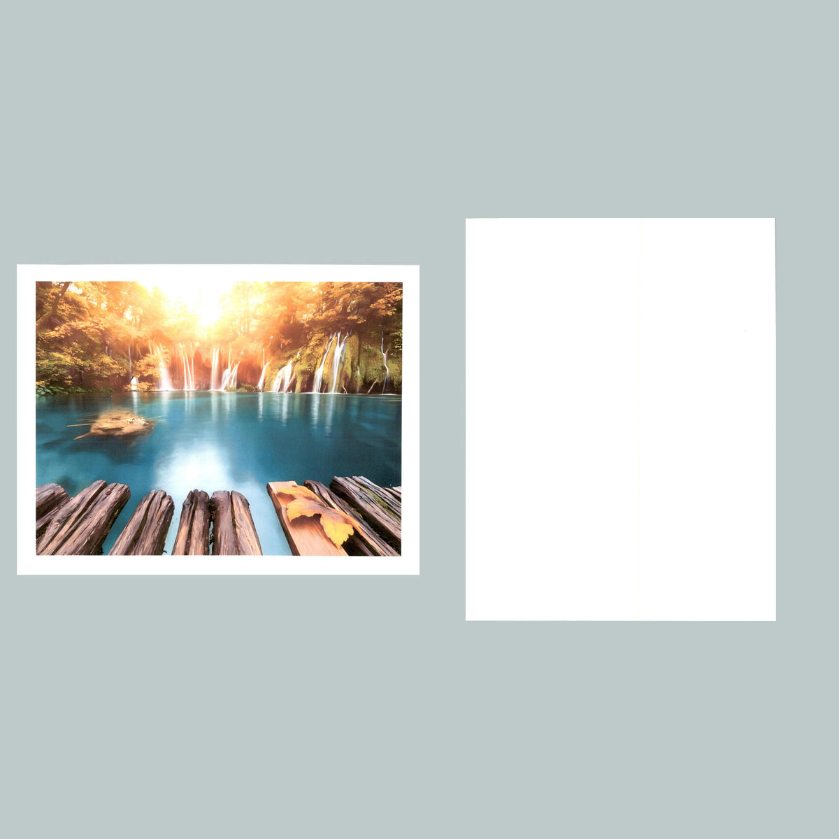 0079 P -8X10 Lake Side Glossy Photo Fast-Secure Shipping