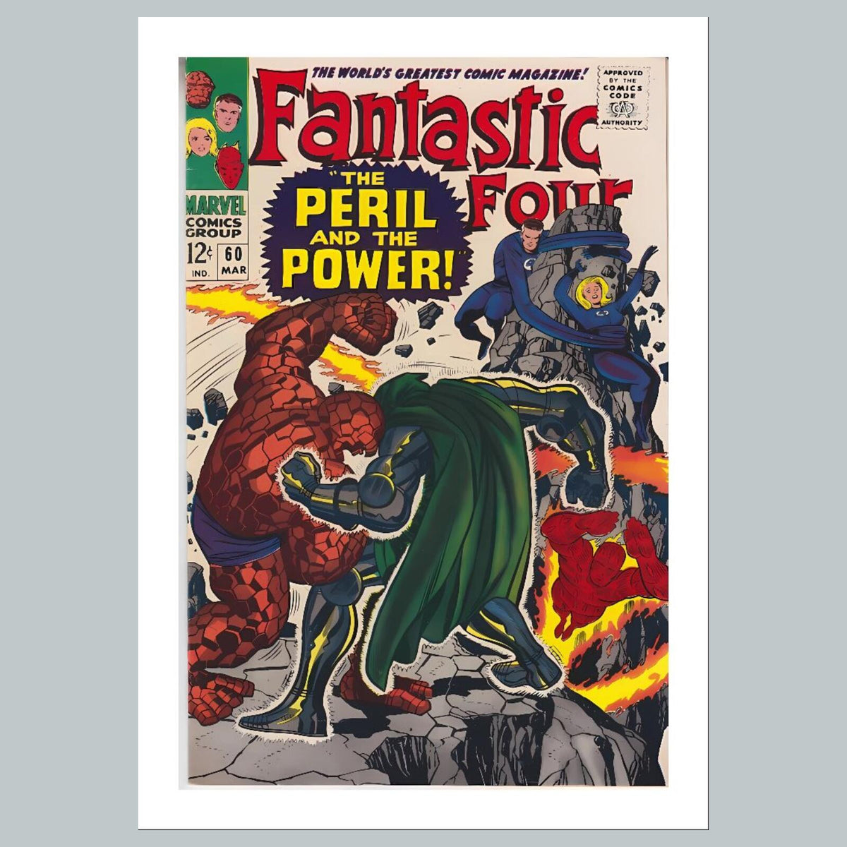 2131 Fantastic Four 8x10 Glossy Photo Comic Book Cover Fast-Secure Shipping
