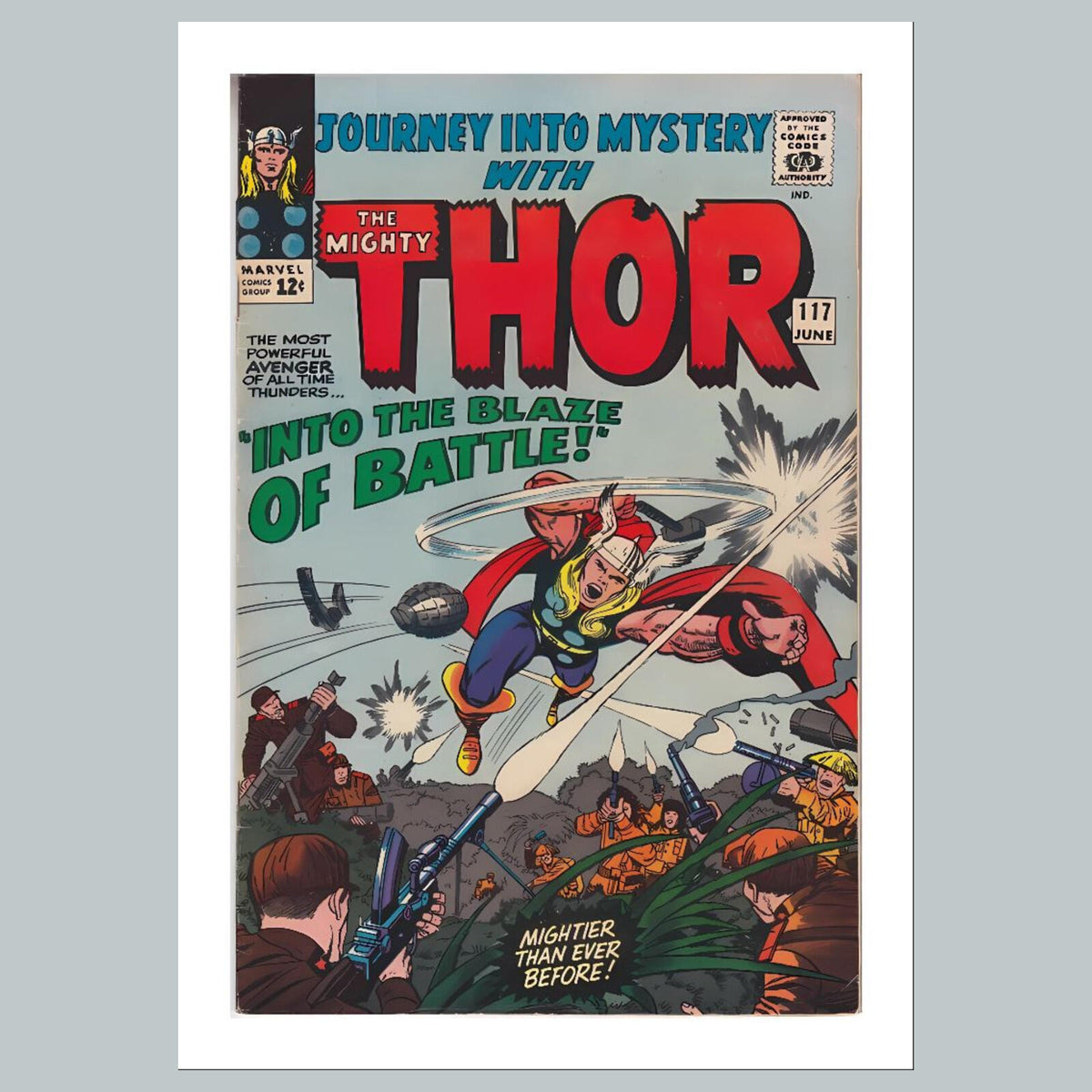 2123 Thor 8x10 Glossy Photo Comic Book Cover Fast-Secure Shipping