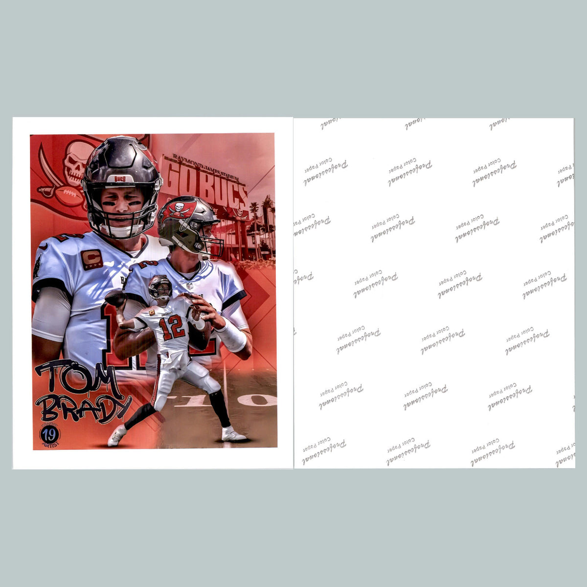 0977B- Ted Williams/Brady/Beatles/Gretzky/HHH - 5 Legends 8x10 Glossy Photos