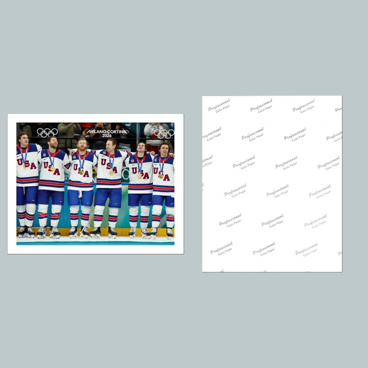 1414 2026 Olympics Gold Medal Winners Fast-Secure Shipping 8x10 Glossy Photo MS