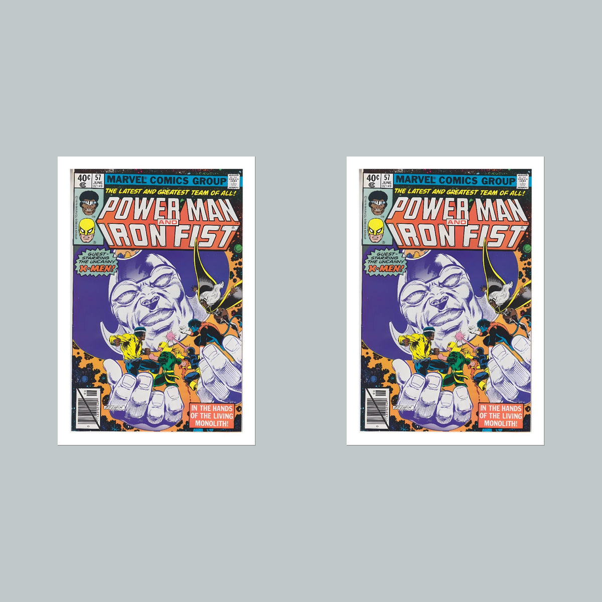 2207 Power Man 8x10 Glossy Photo Comic Book Cover Fast-Secure Shipping