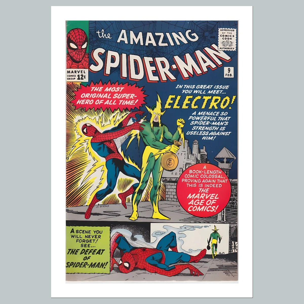 1746 Amazing Spider-Man 8x10 Glossy Photo Comic Book Cover Fast-Secure Shipping