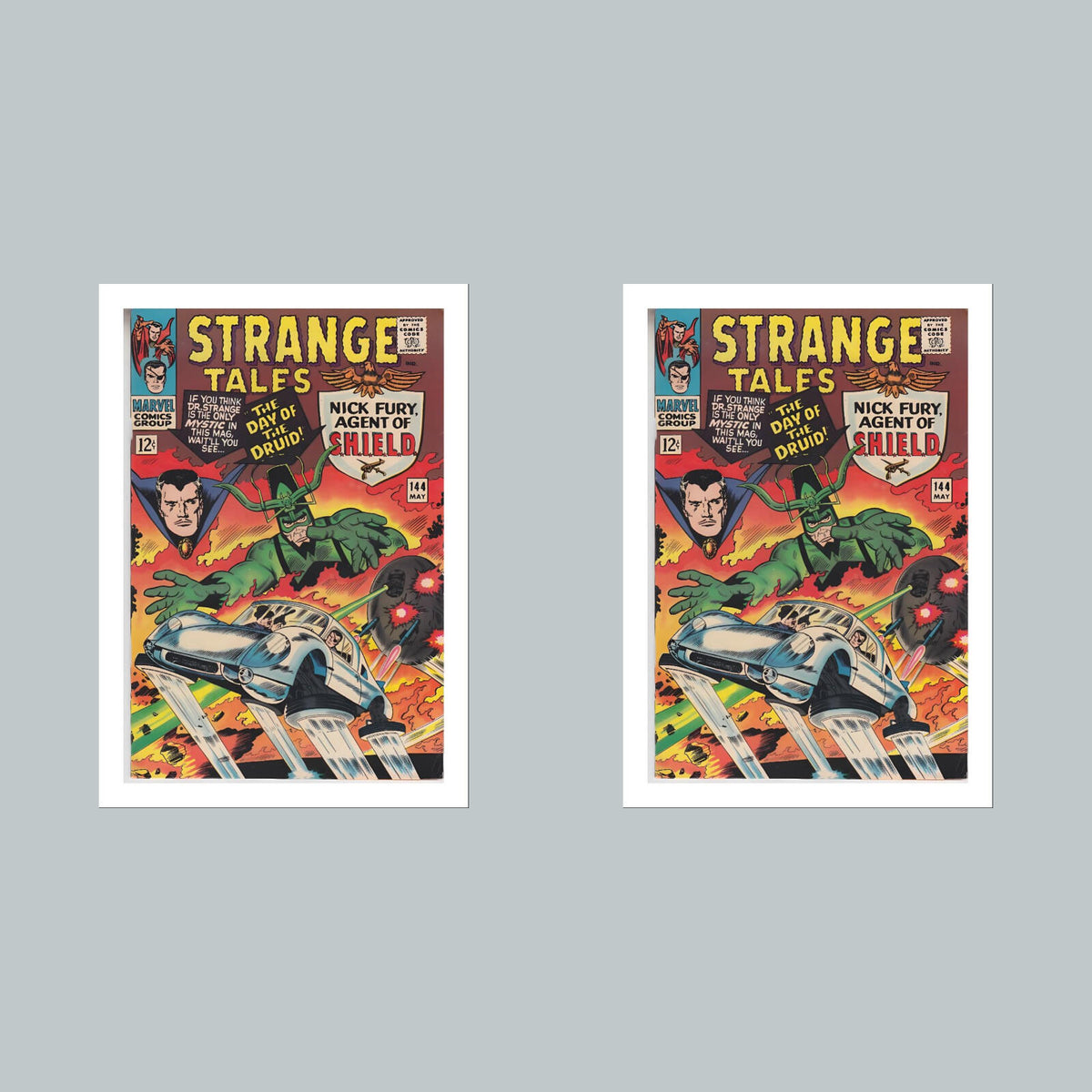 2487 Strange Tales 8x10 Glossy Photo Comic Book CoverFast-Secure Shipping