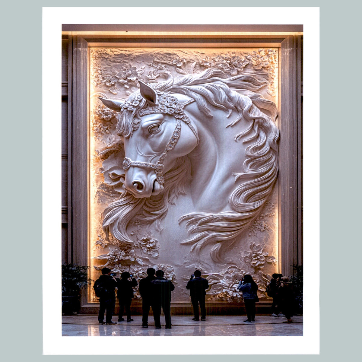 0535 P-8X10 Horse Wall Mural Glossy Photo Fast-Secure Shipping MS