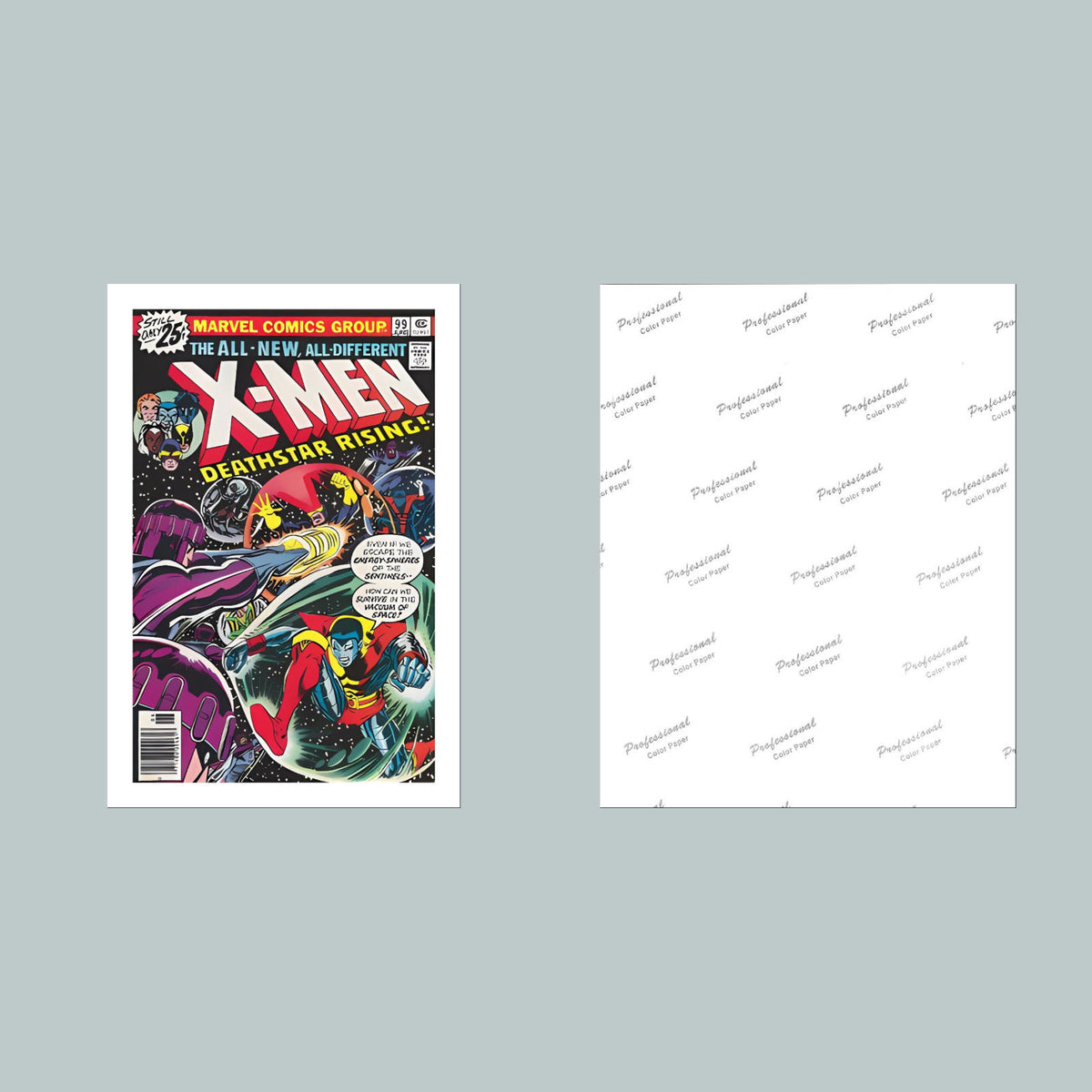 1597 X-Men June 1976 8x10 Glossy Photo Comic Book Cover