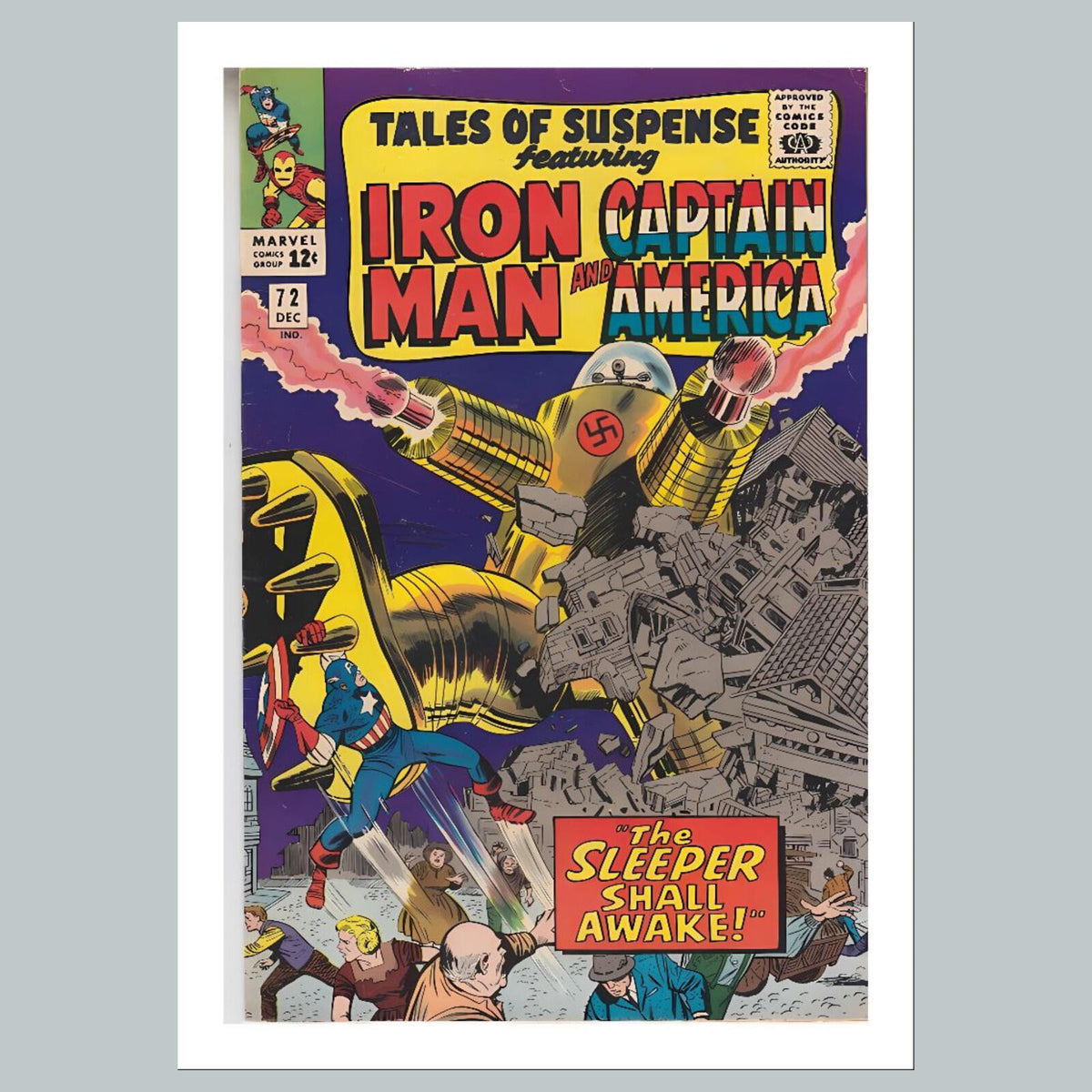 2427 Tales Of Suspense 8x10 Glossy Photo Comic Book Cover Fast-Secure Shipping