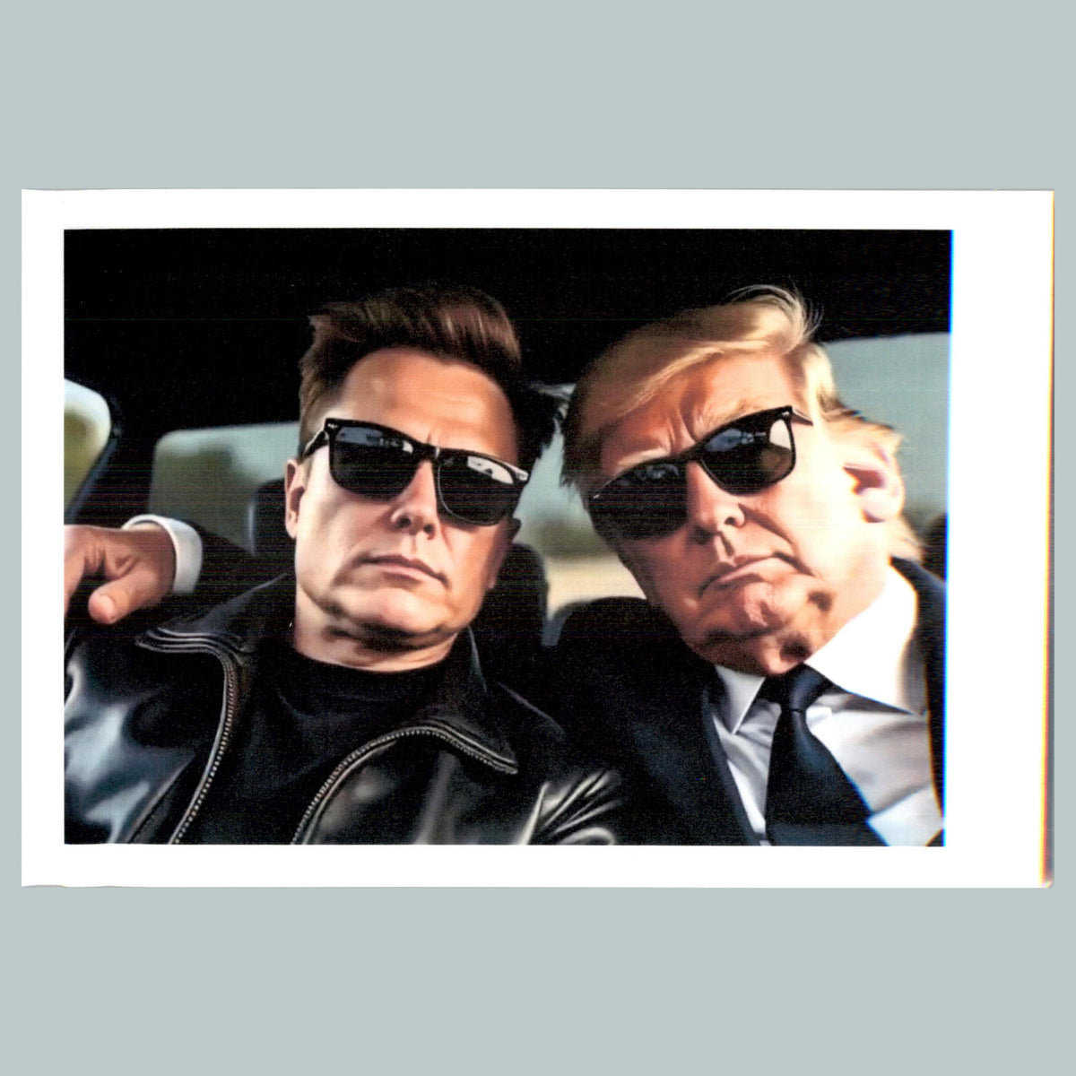 0462 P -8X10 Trump and Musk Glossy Photo Fast-Secure Shipping MS