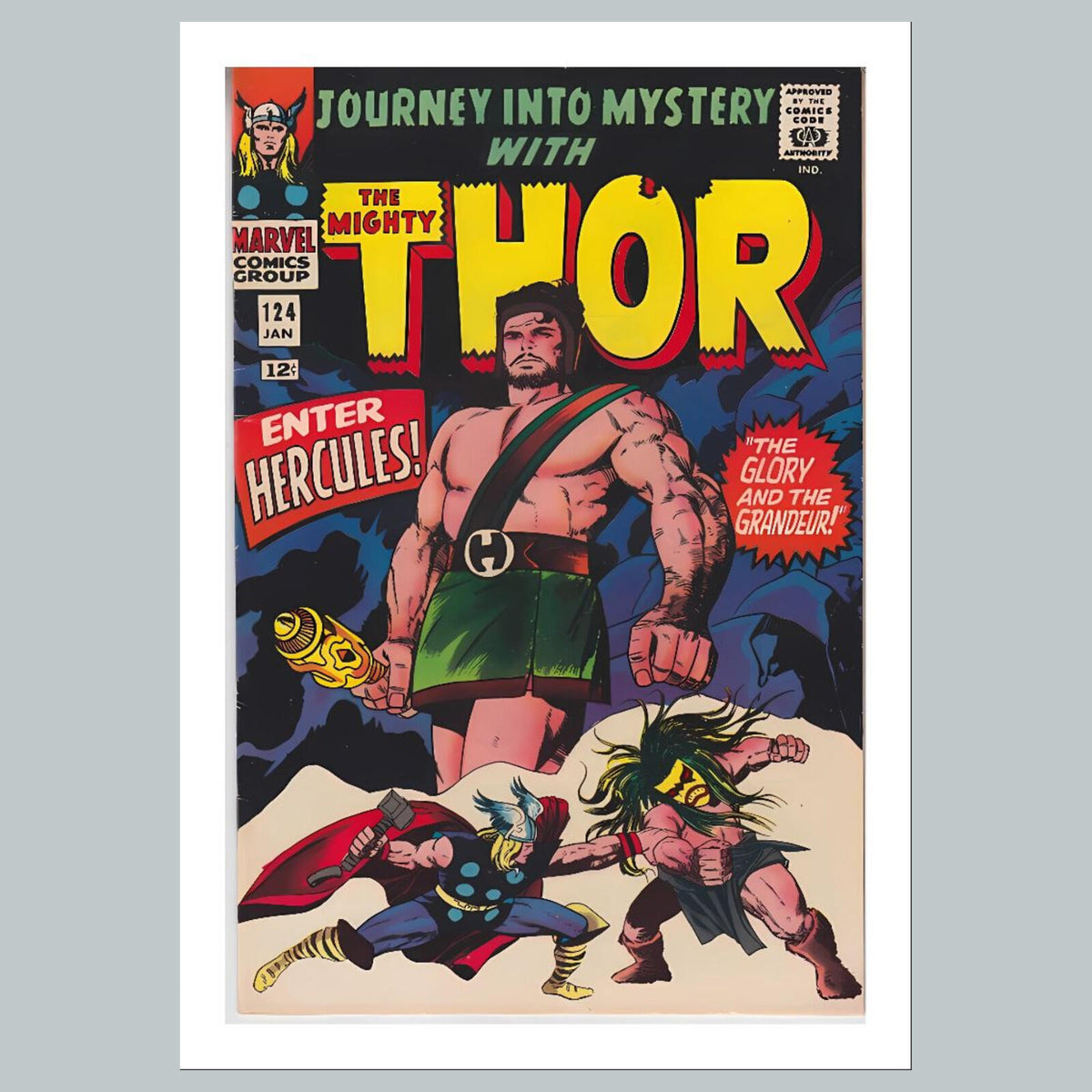 2191 Thor 8x10 Glossy Photo Comic Book Cover Fast-Secure Shipping
