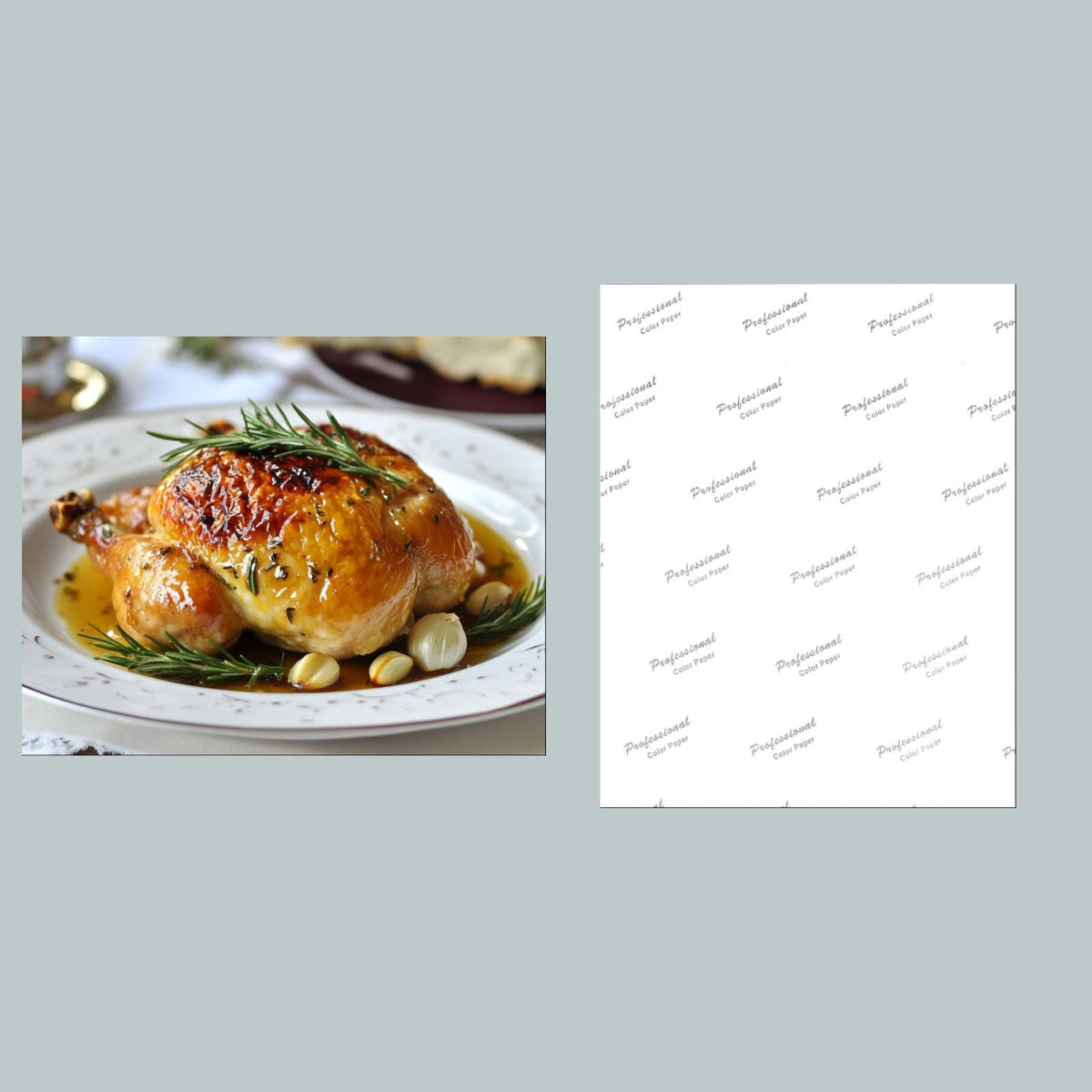 0882 8x10 Glossy Photo Roasted Chicken Fast-Secure Shipping MS