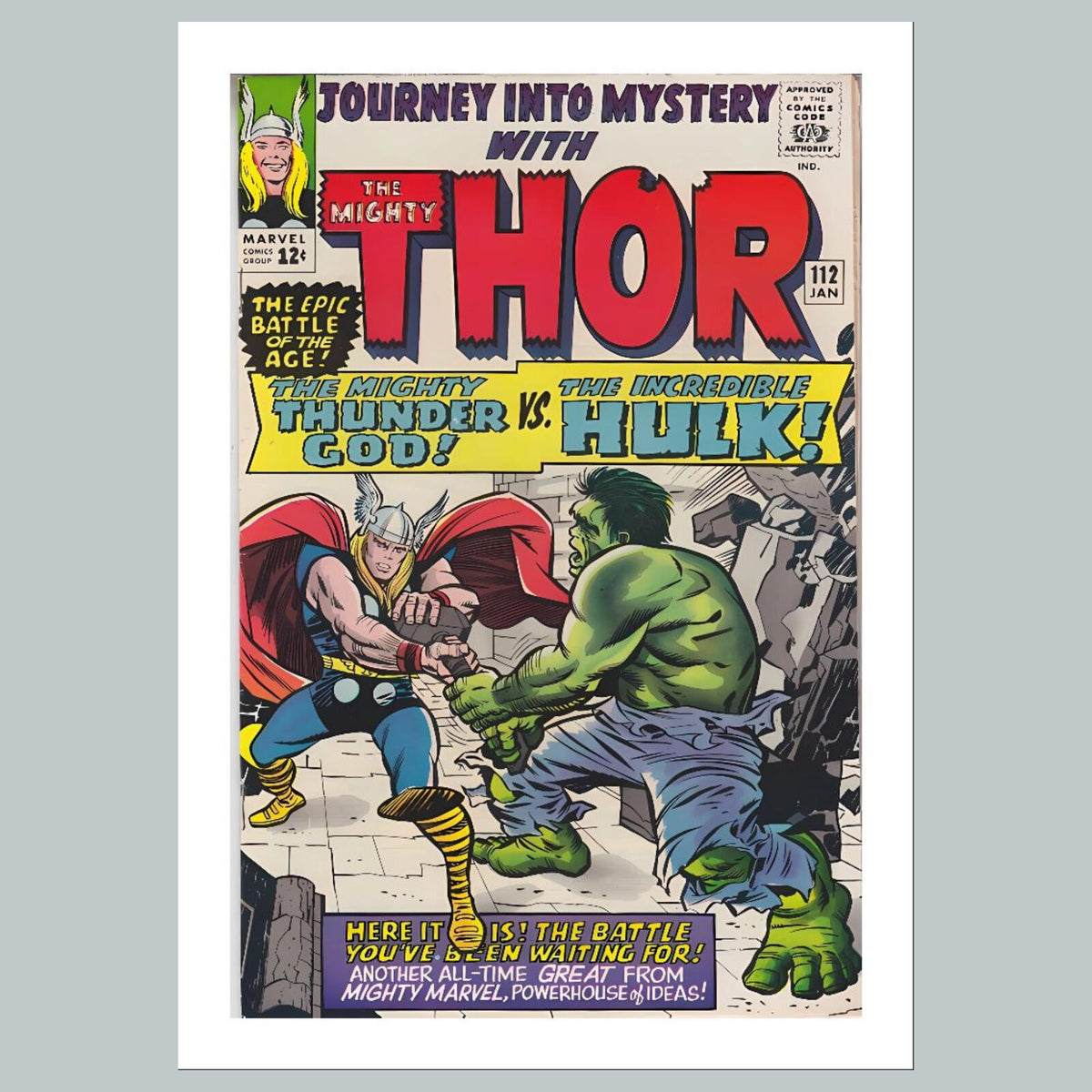 2094 Thor 8x10 Glossy Photo Comic Book Cover Fast-Secure Shipping