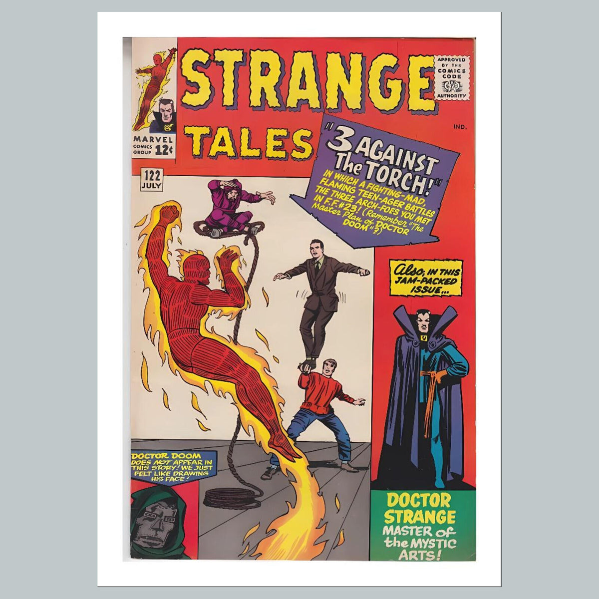 2401 Strange Tales 8x10 Glossy Photo Comic Book Cover Fast-Secure Shipping