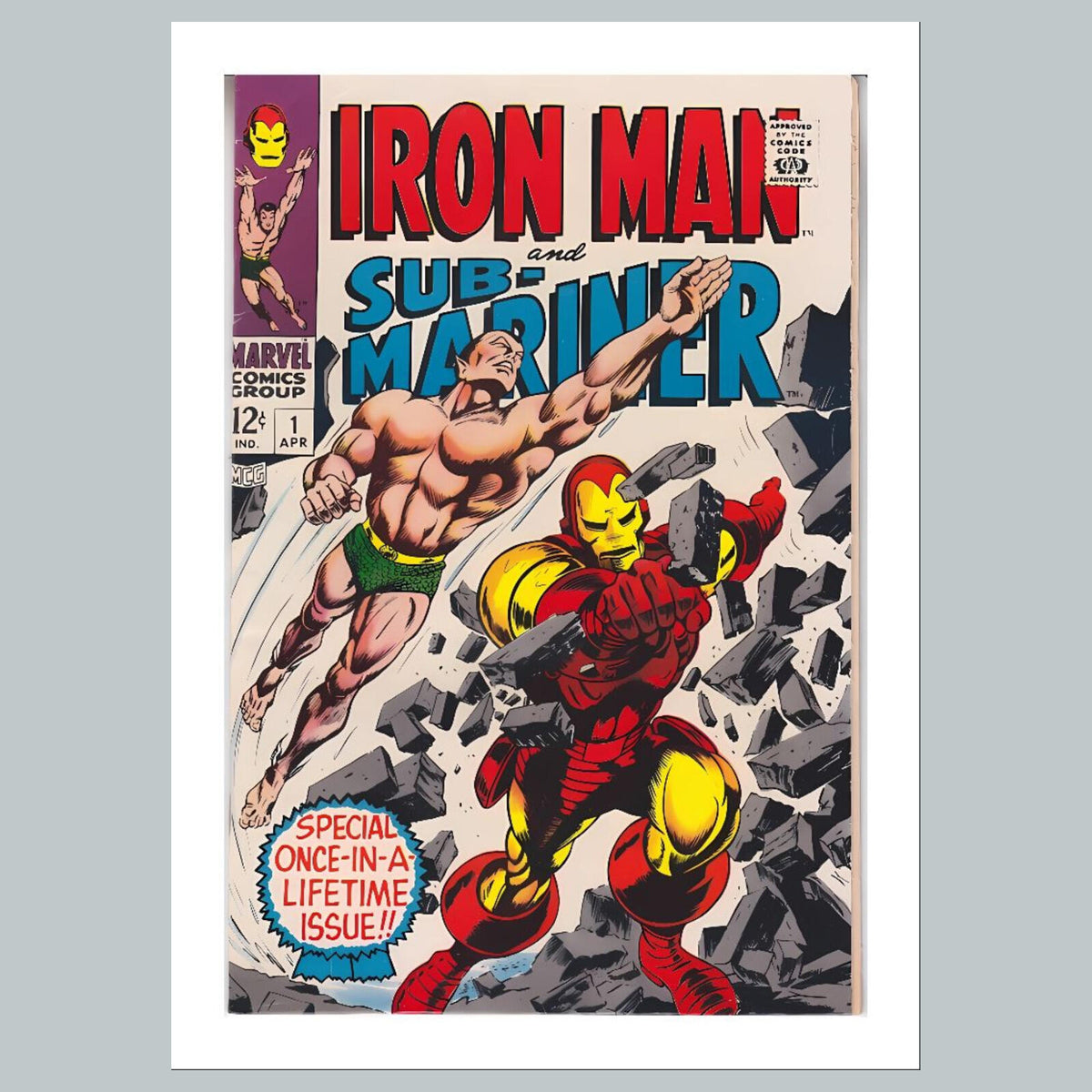 2083 Iron Man 8x10 Glossy Photo Comic Book Cover Fast-Secure Shipping