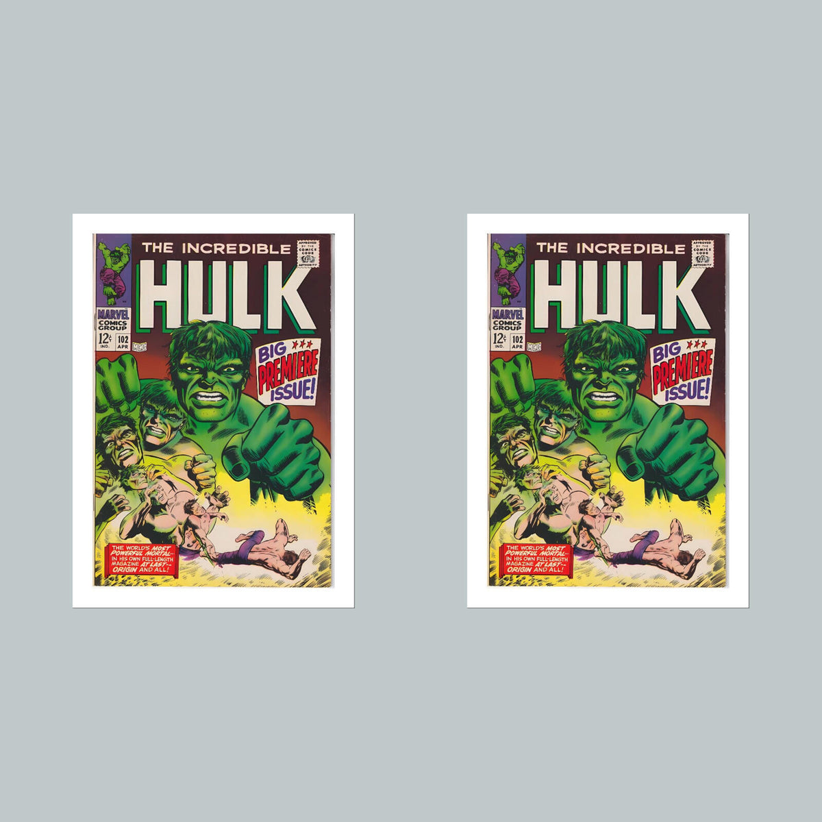 2143 Hulk 8x10 Glossy Photo Comic Book Cover Fast-Secure Shipping