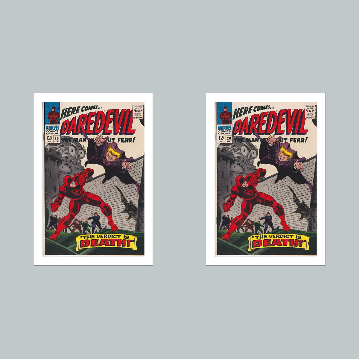 1990 Daredevil 8x10 Glossy Photo Comic Book Cover Fast-Secure Shipping