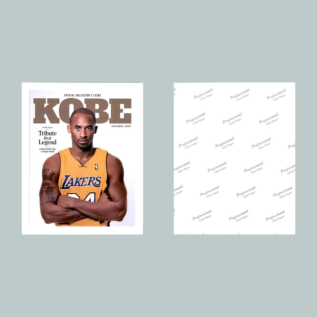 0498 P-8X10 Kobe Cover Glossy Photo Fast-Secure Shipping BKL