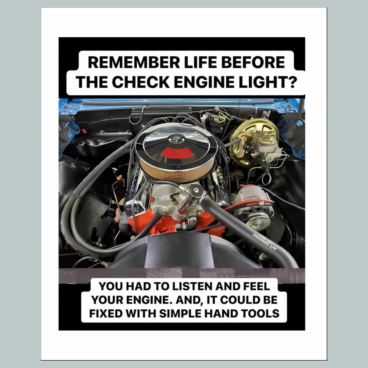 1450 Engine 8x10 Glossy Photo - Fast-Secure Shipping MS