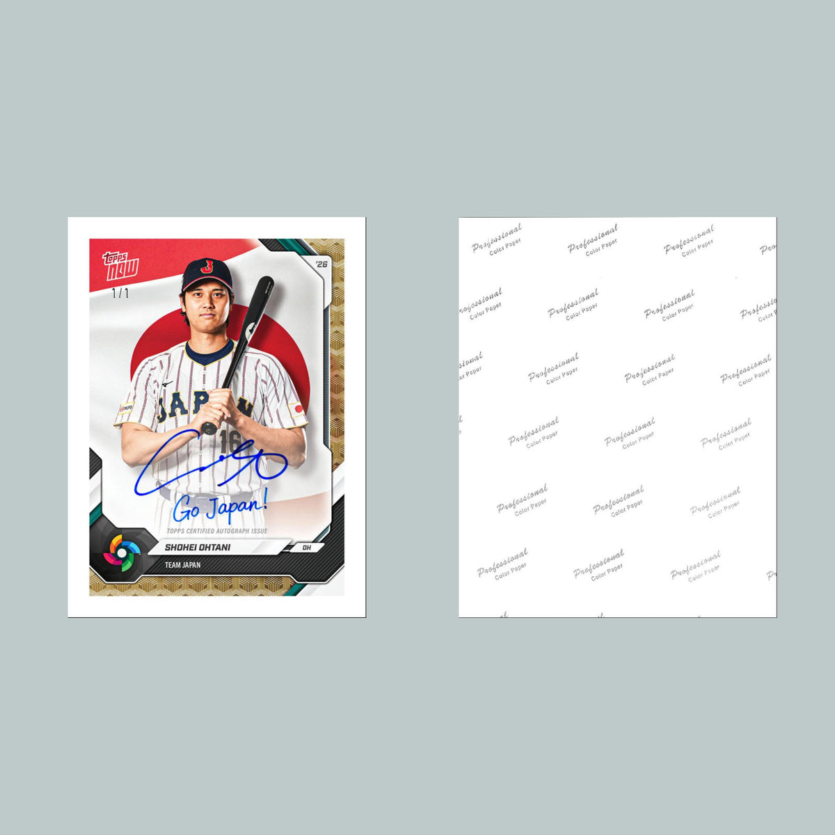 1532 inathO iehohS WBC 8x10 Glossy Photo Fast-Secure Shipping MS