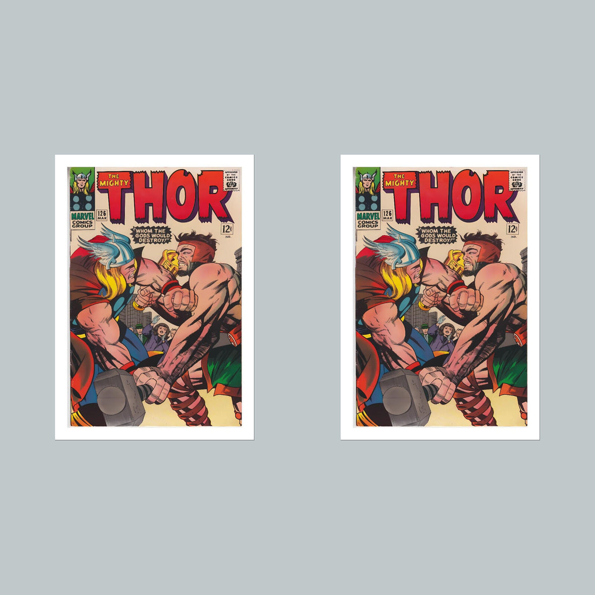 2198 Thor 8x10 Glossy Photo Comic Book Cover Fast-Secure Shipping