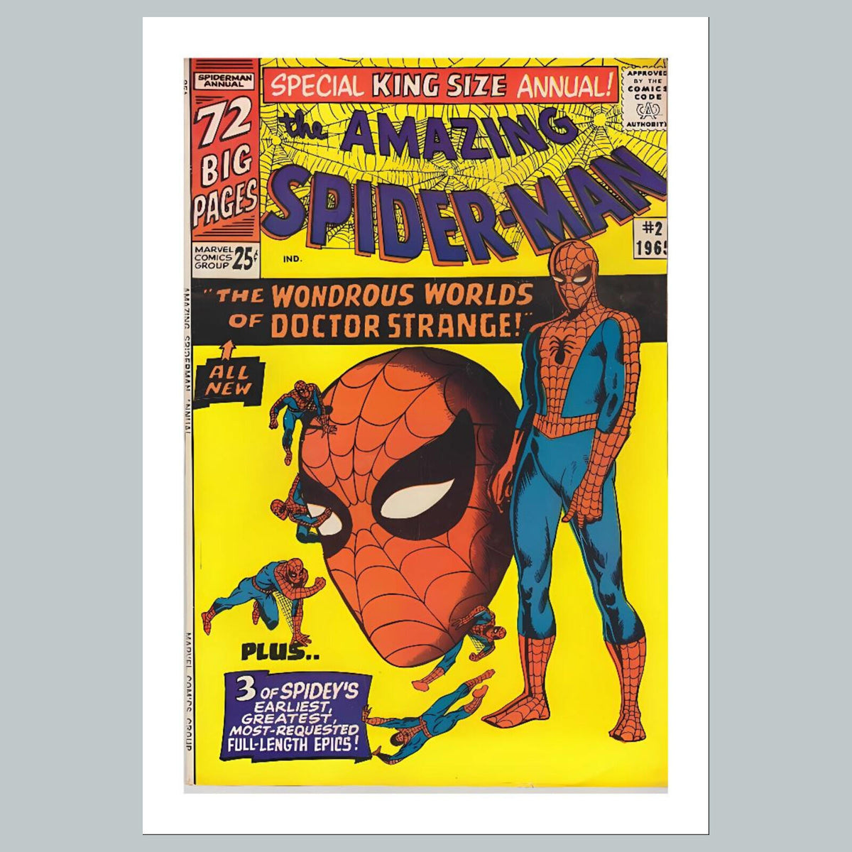 1815 Amazing Spider-Man 8x10 Glossy Photo Comic Book Cover Fast-Secure Shipping
