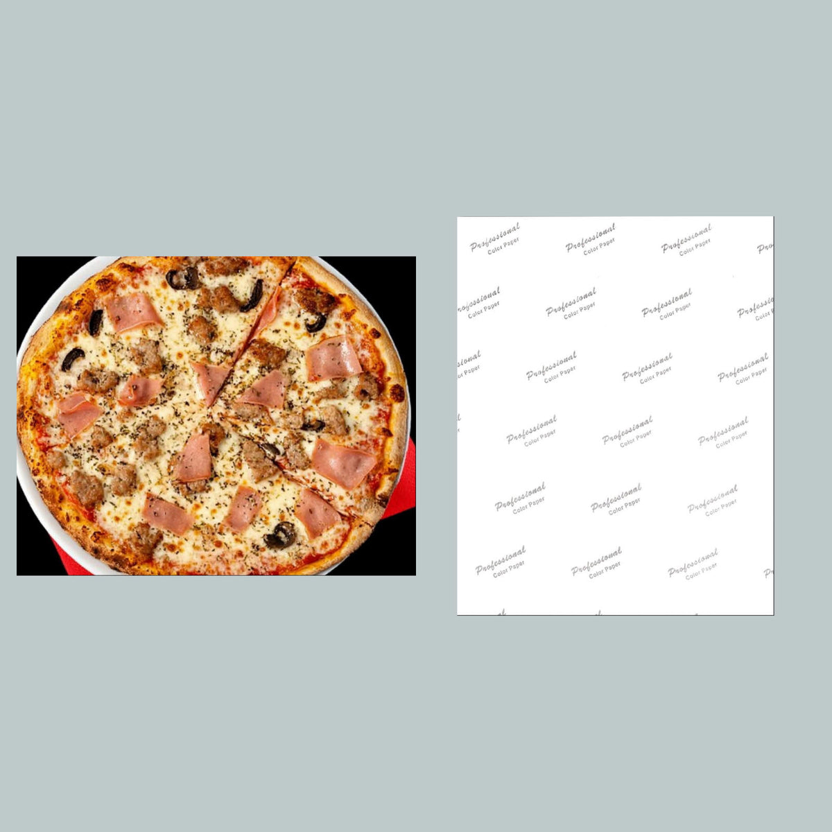 0899 8x10 Glossy Photo Pizza - Fast-Secure Shipping MS