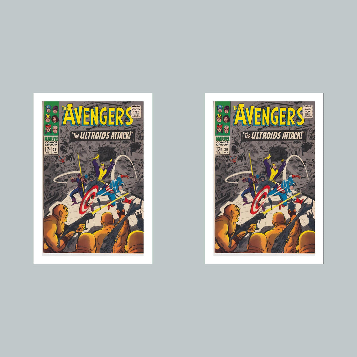 1850 Avengers 8x10 Glossy Photo Comic Book Cover Fast-Secure Shipping