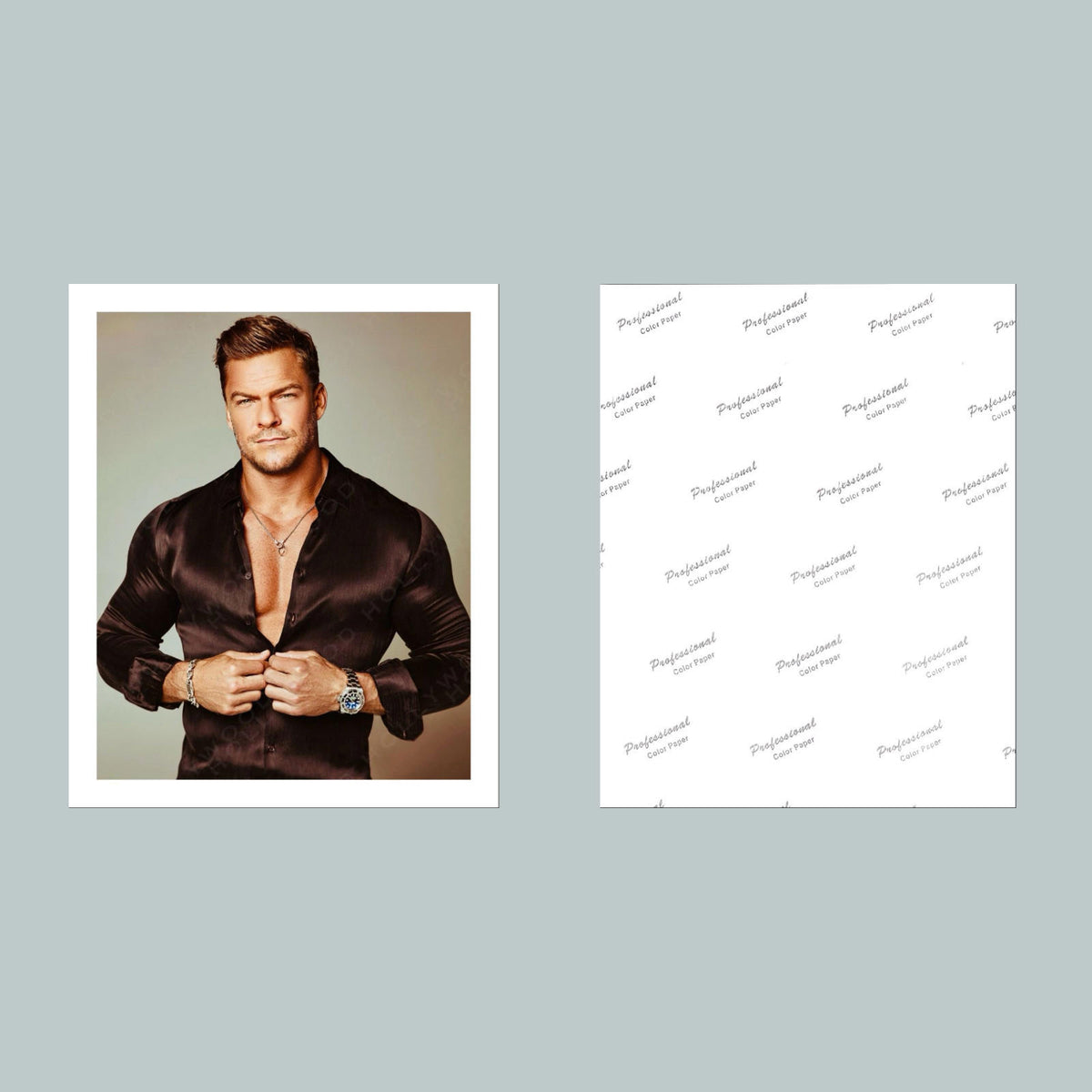 1619 Alan Ritchson 8x10 Glossy Photo- Fast-Secure Shipping