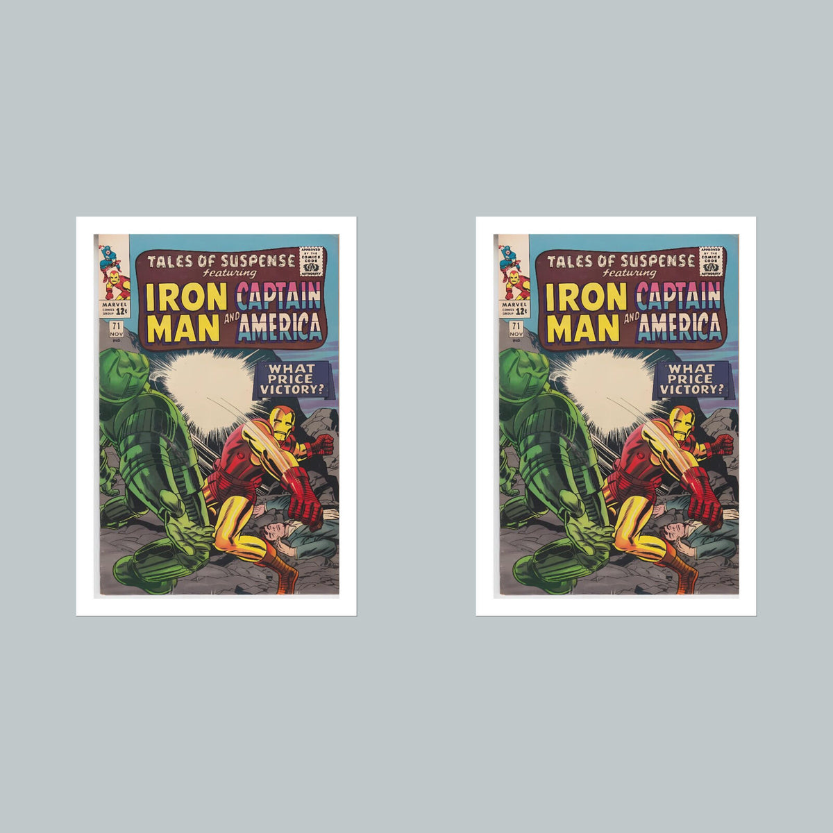 2428 Tales Of Suspense 8x10 Glossy Photo Comic Book Cover Fast-Secure Shipping