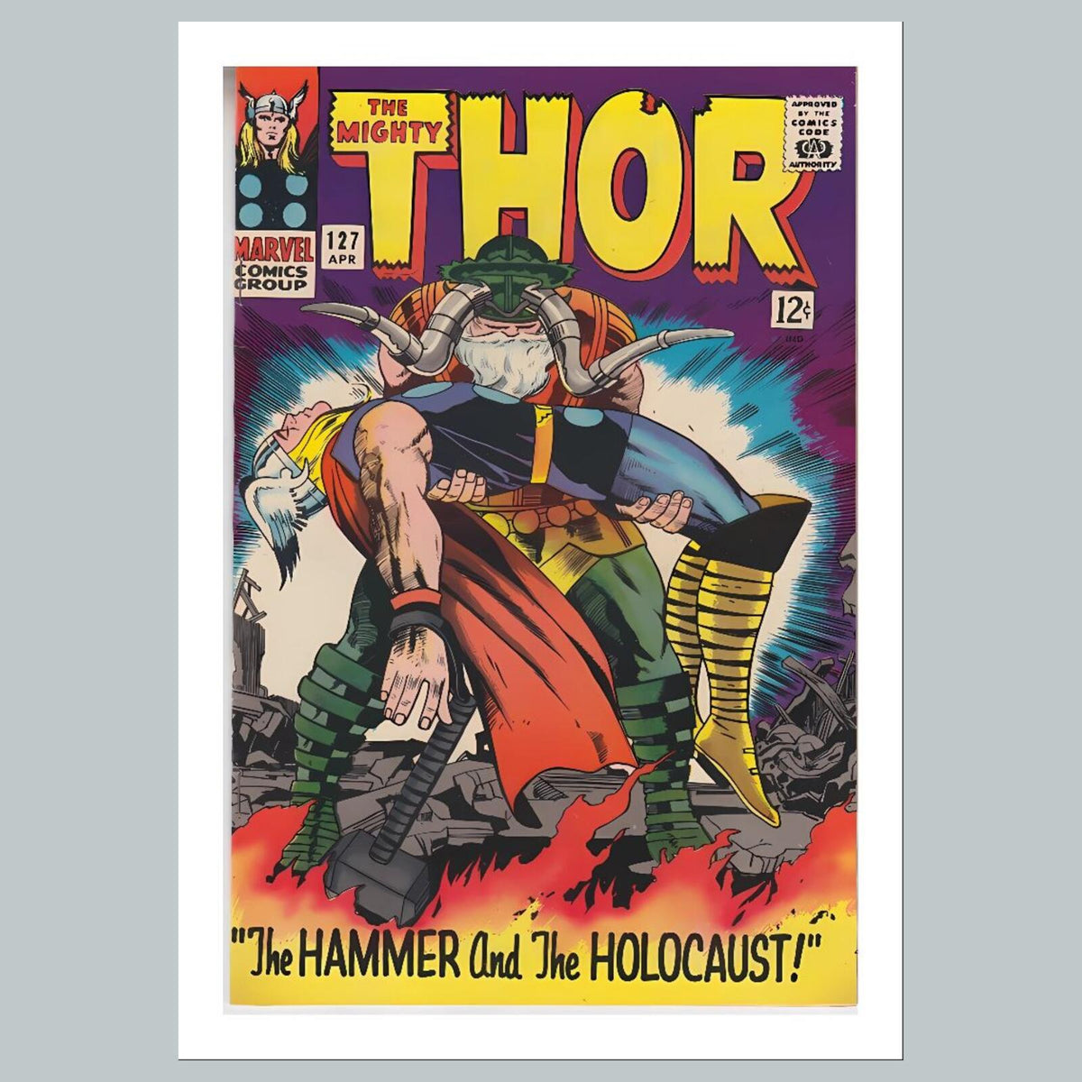 2199 Thor 8x10 Glossy Photo Comic Book Cover Fast-Secure Shipping