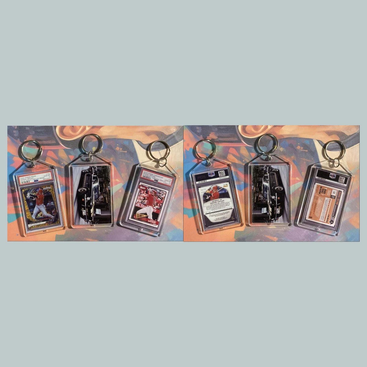 3549 Shohei Ohtani 1966 Ford Mustang Shelby GT350-H Special Edition Keychains