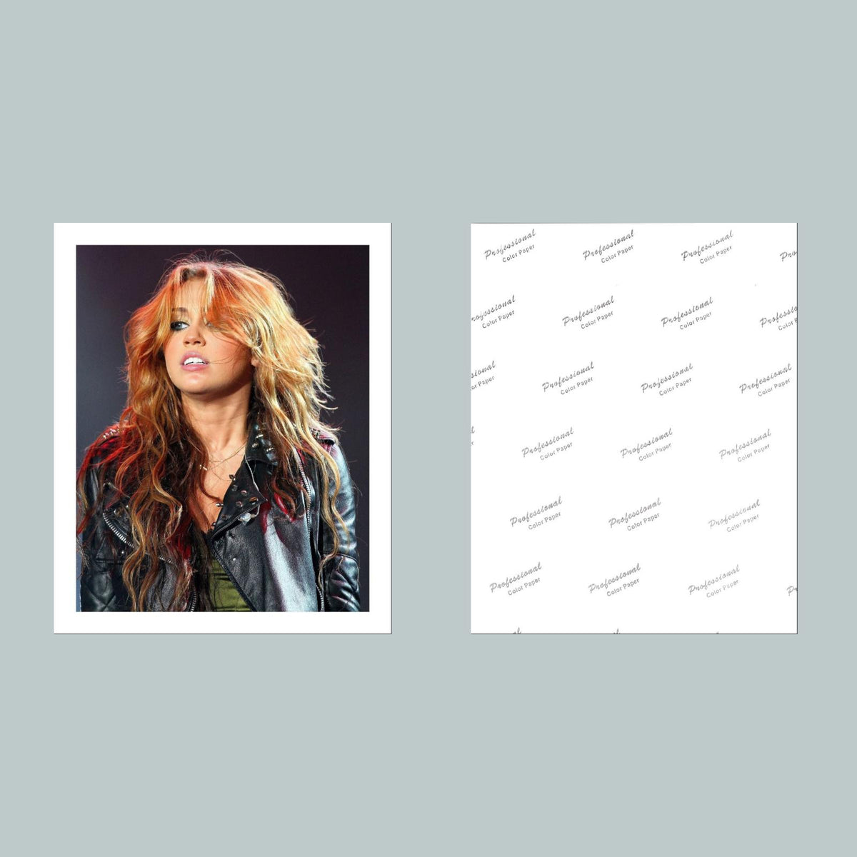 1745 Miley Cyrus 8x10 Glossy Photo Fast-Secure Shipping Makes A Great Gift