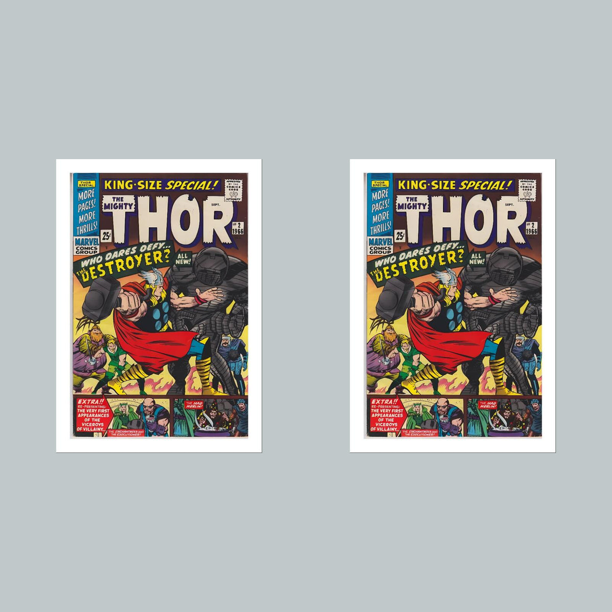 2573 Thor 8x10 Glossy Photo Comic Book CoverFast-Secure Shipping