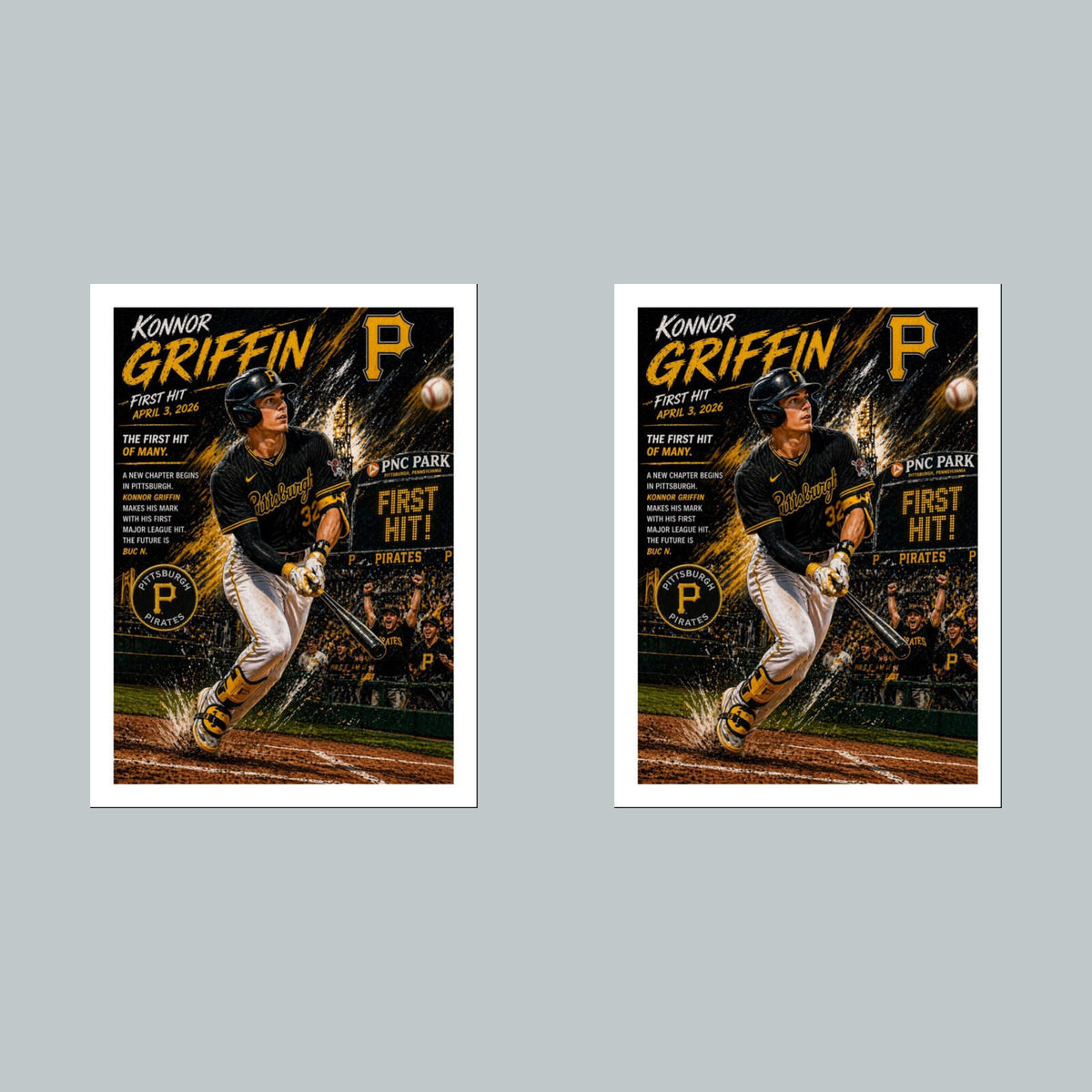 2584 Konnor Griffin 8x10 Custom Art Photo - Fast-Secure Shipping BBL