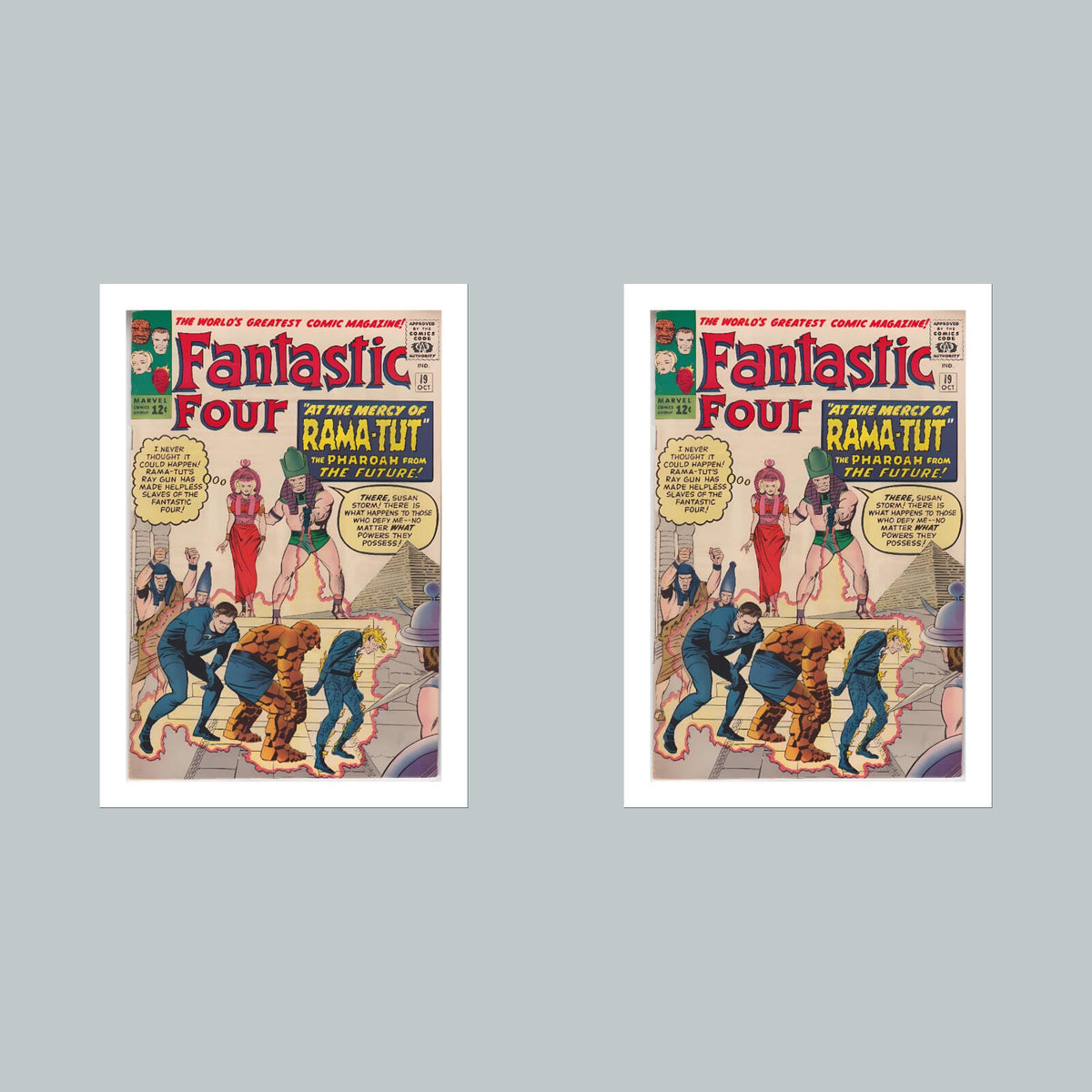 1950 Fantastic Four 8x10 Glossy Photo Comic Book Cover Fast-Secure Shipping