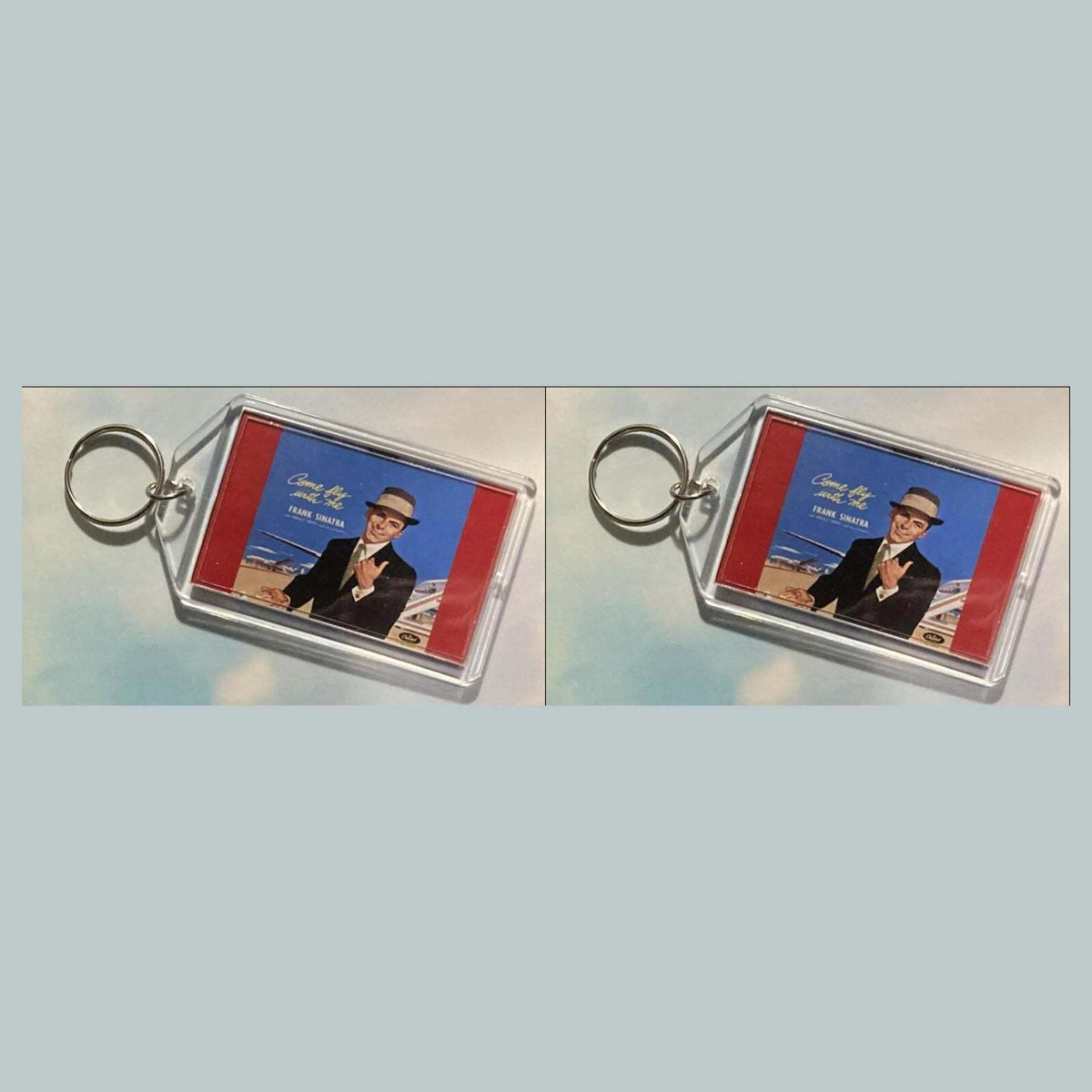 3558 Frank Sinatra 1958 Album Come Fly with Me Custom Keychain A Great Gift MSC KYC