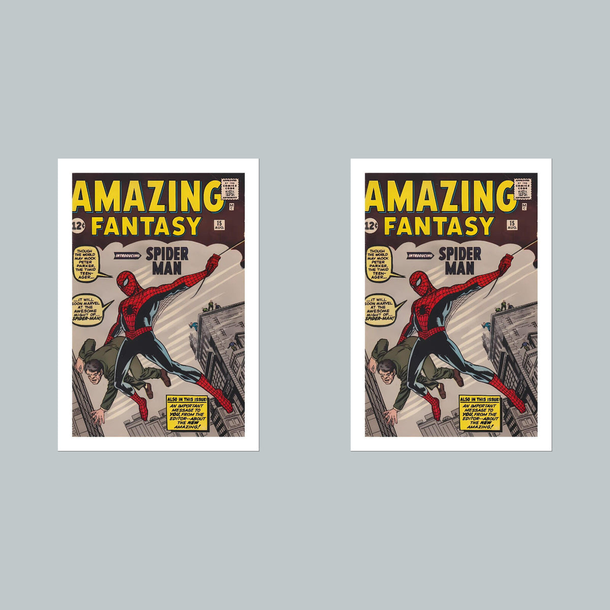 1755 Amazing Spider-Man 8x10 Glossy Photo Comic Book Cover Fast-Secure Shipping