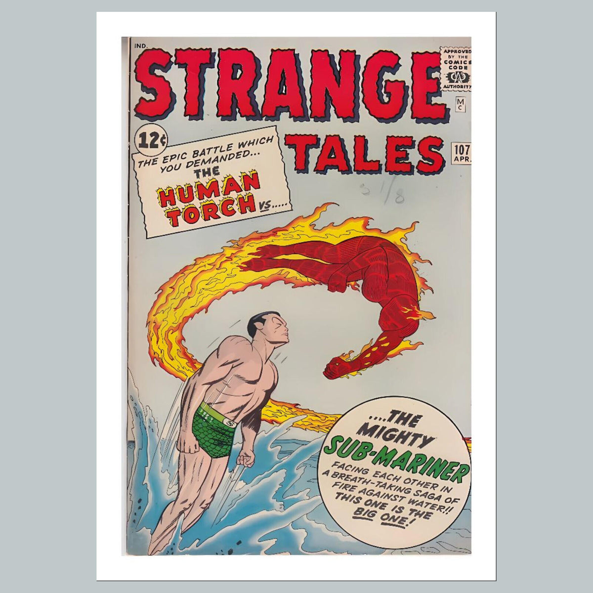 2419 Strange Tales 8x10 Glossy Photo Comic Book Cover Fast-Secure Shipping