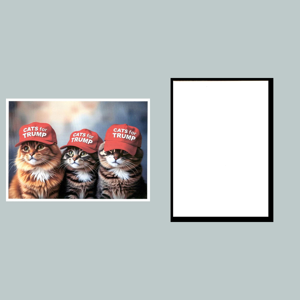 0201 P -8X10 Trump 3 Cats For Trump Glossy Photo Fast-Secure Shipping MS
