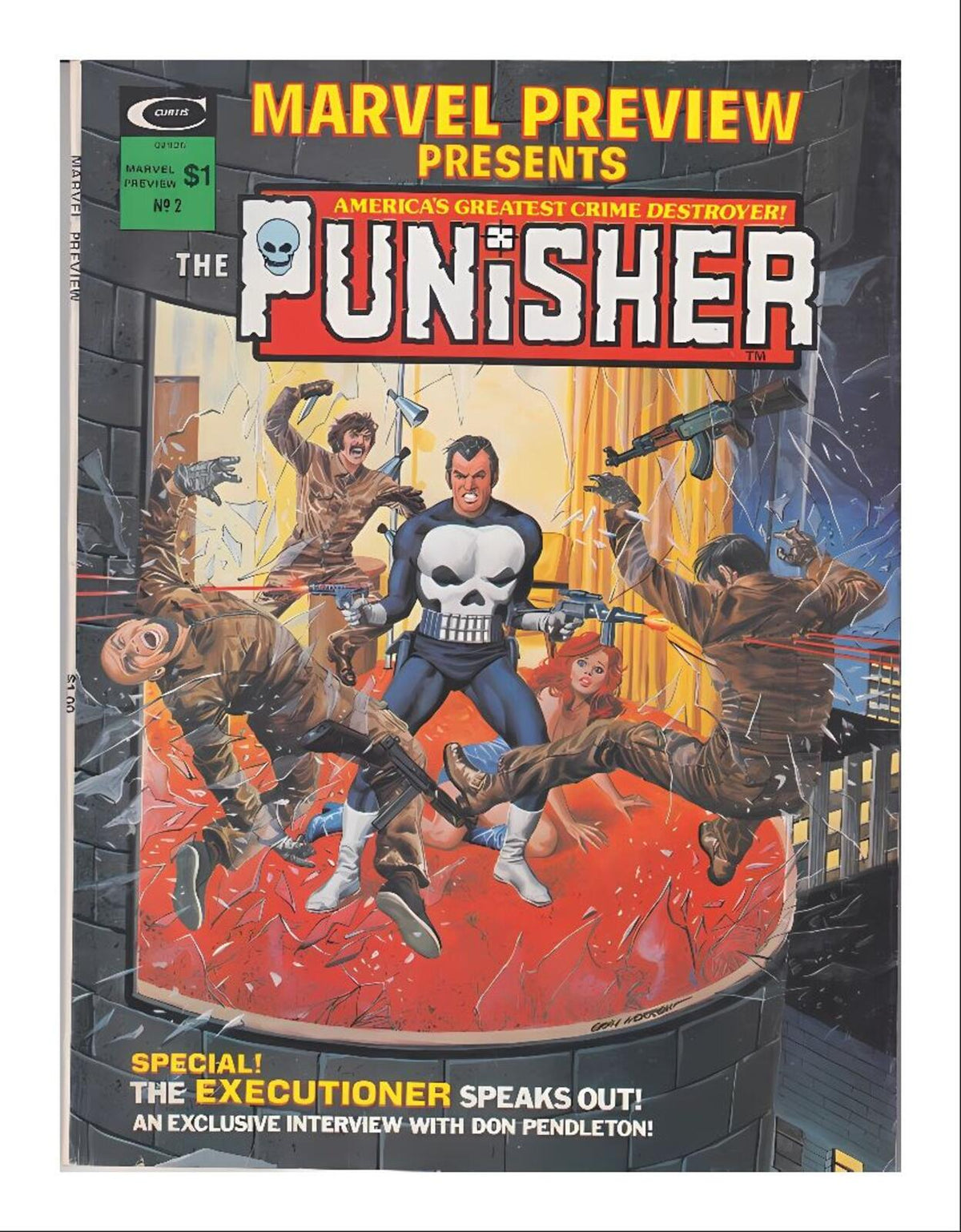 2066 Punisher 8x10 Glossy Photo Comic Book Cover Fast-Secure Shipping