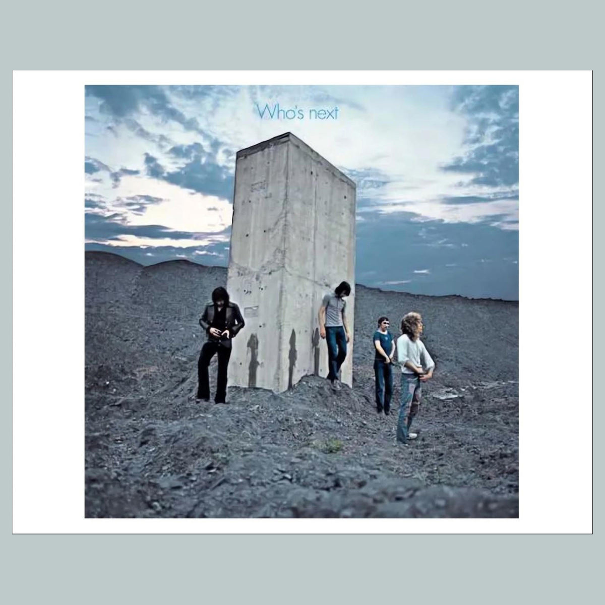 0955 P The Who: Whos Next 1971 8x10 Glossy Photo Album Cover MS