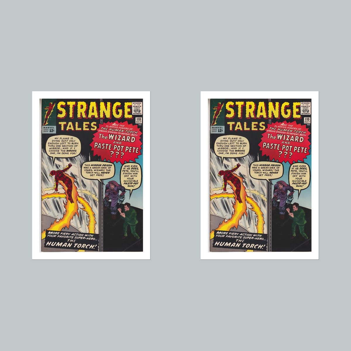 2420 Strange Tales 8x10 Glossy Photo Comic Book Cover Fast-Secure Shipping