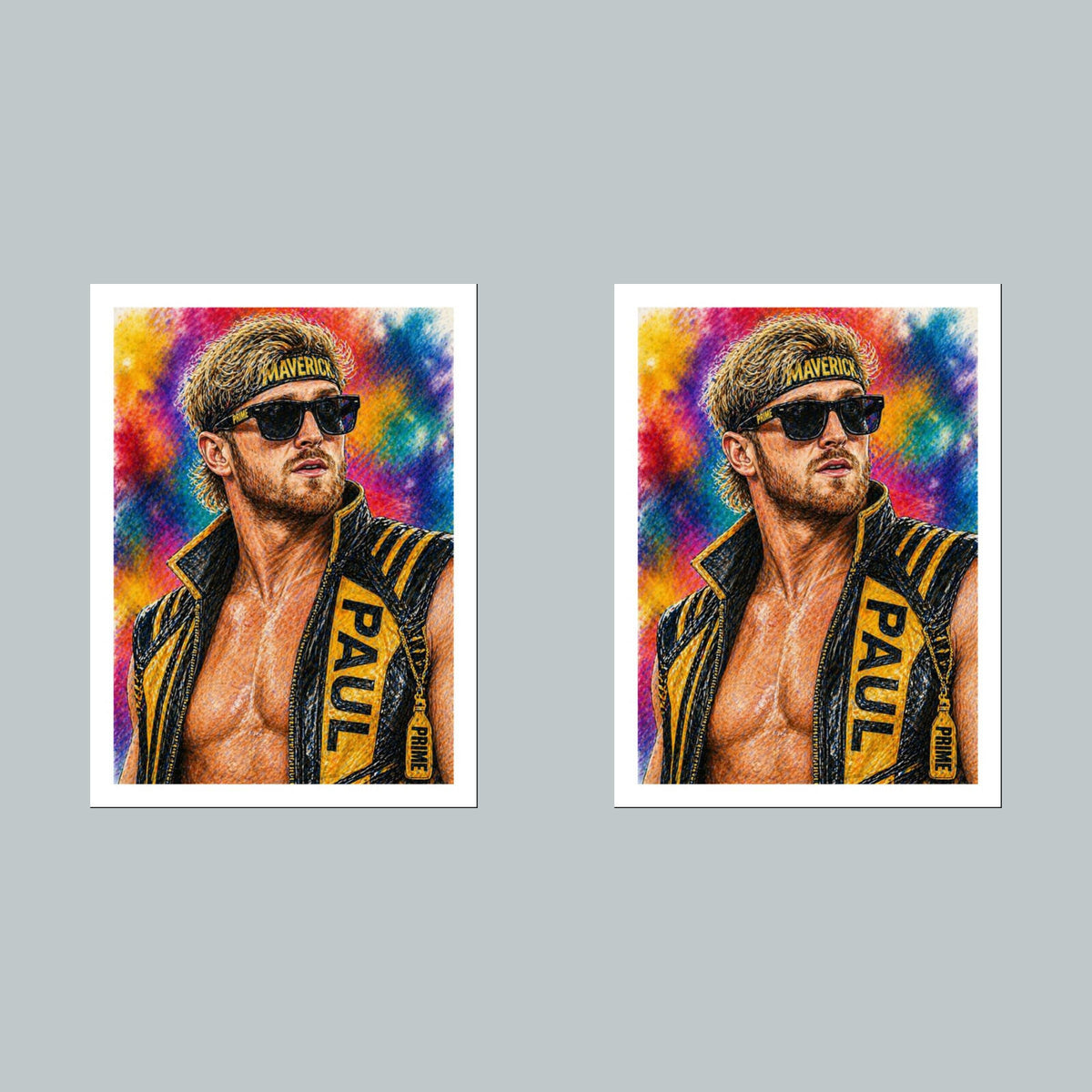 2597 Logan Paul 8x10 Custom Art Photo - Fast-Secure Shipping MS
