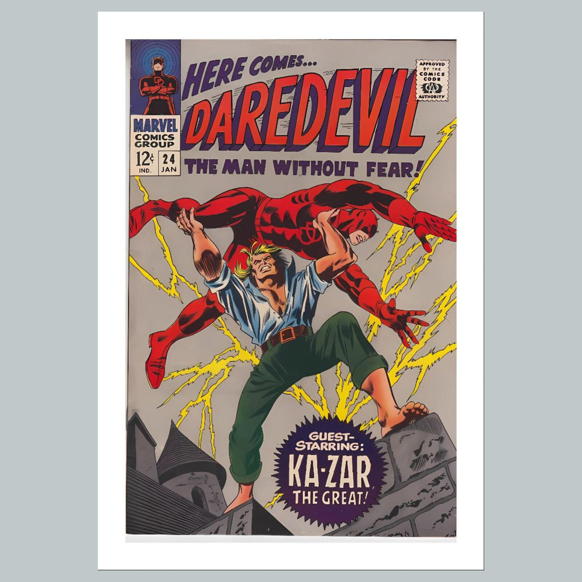 2034 Daredevil 8x10 Glossy Photo Comic Book Cover Fast-Secure Shipping