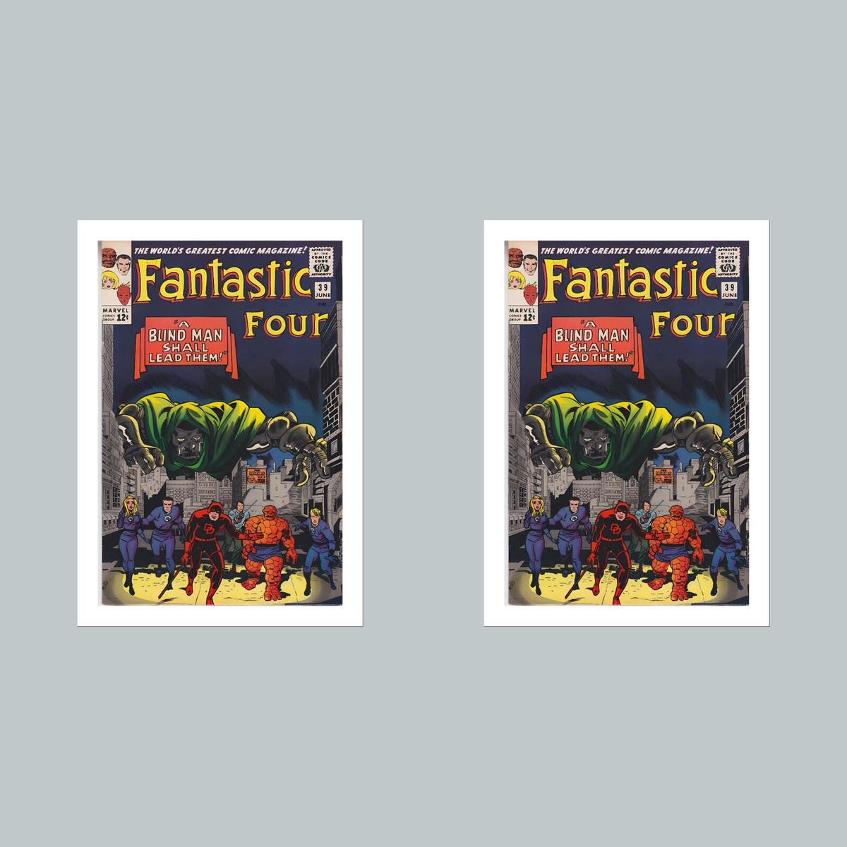 1984 Fantastic Four 8x10 Glossy Photo Comic Book Cover Fast-Secure Shipping