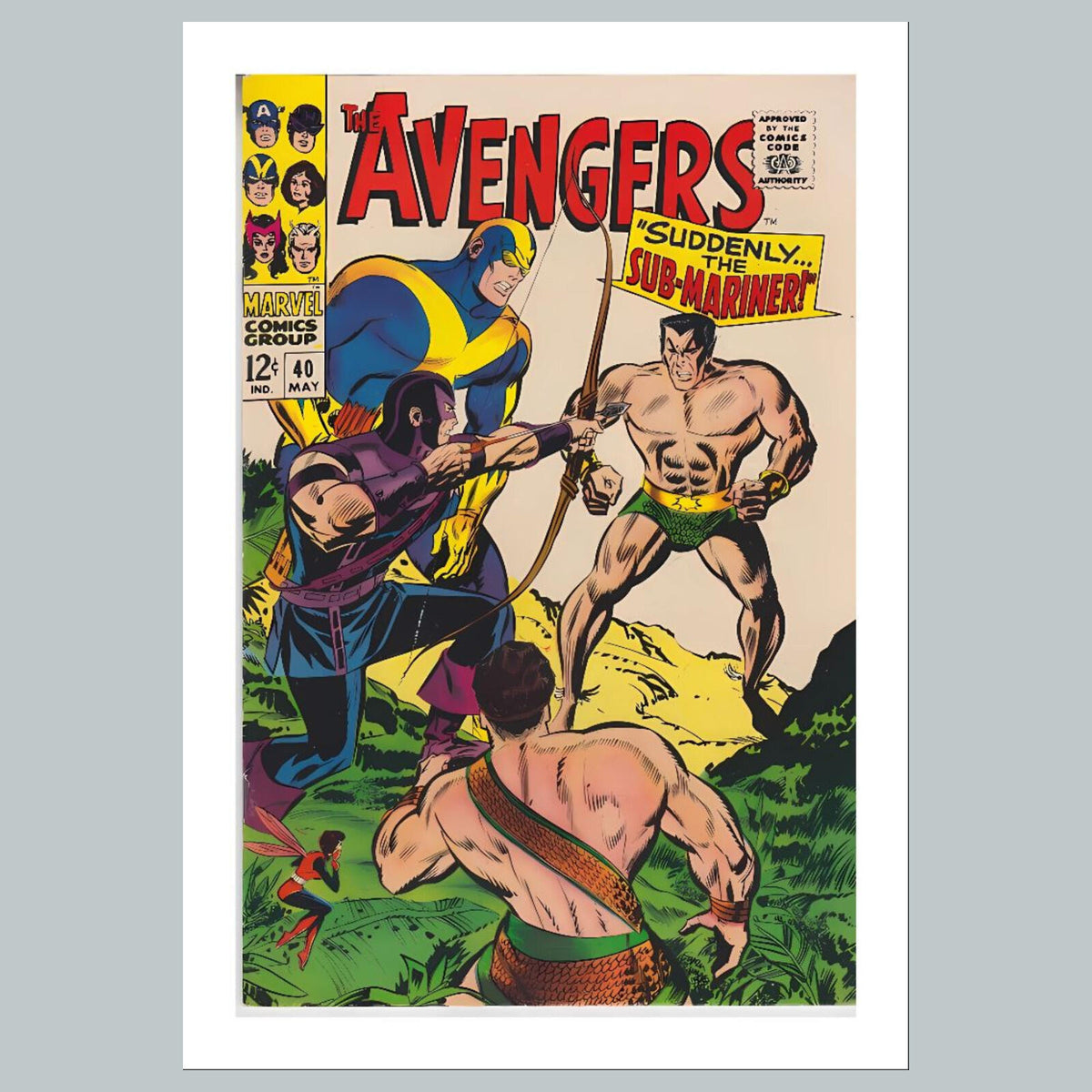 1829 The Avengers 8x10 Glossy Photo Comic Book Cover Fast-Secure Shipping
