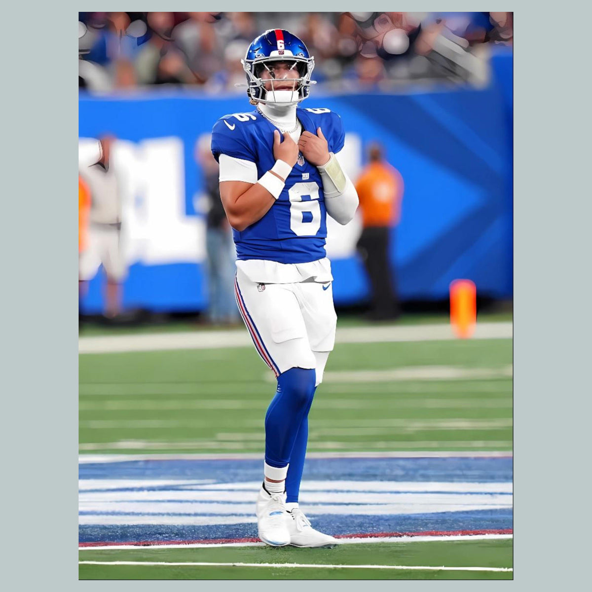 0846 8x10 Glossy Photo Jaxson Dart Waiting Fast Shipping FBL
