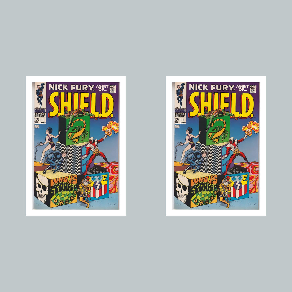 2213 Shield 8x10 Glossy Photo Comic Book Cover Fast-Secure Shipping