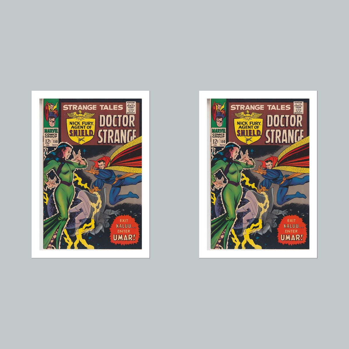 2493 Strange Tales 8x10 Glossy Photo Comic Book CoverFast-Secure Shipping