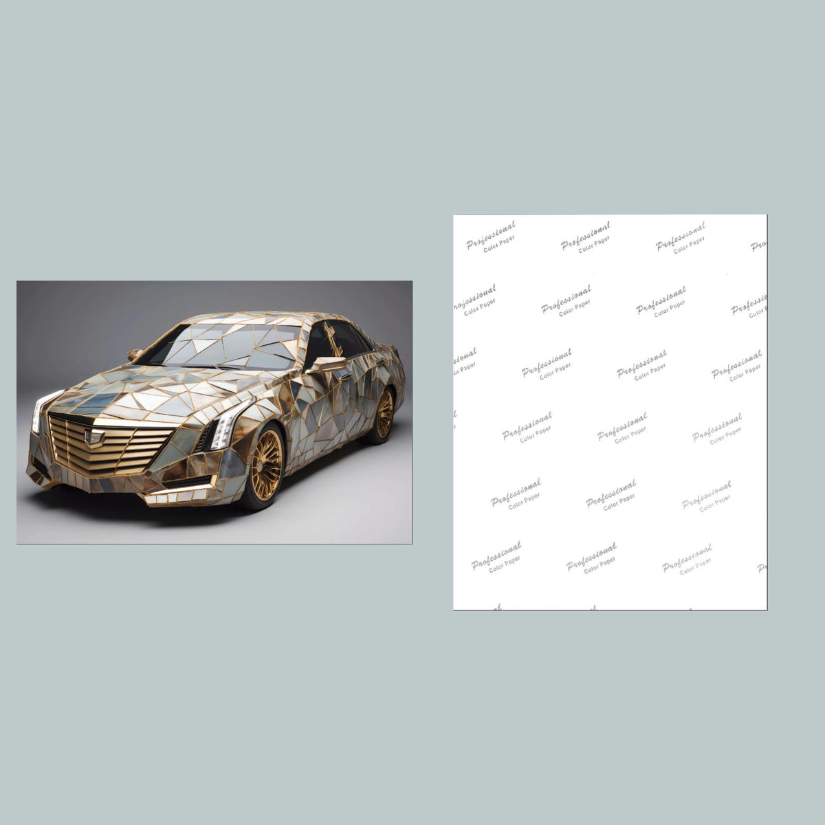 1209 Kintsugi Custom Caddy 8x10 Glossy Photo - Fast-Secure Shipping MS